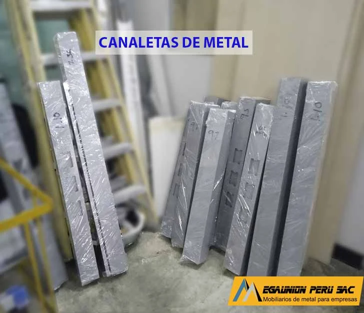 CANALETAS DE METAL